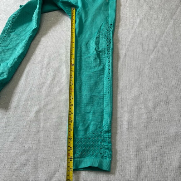 Gymshark Energy Seamless High Rise Leggings Tropical Blue Athletic Gym Size M - Picture 6 of 7